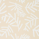 Schumacher Tiah Cove Ivory On Natural Wallpaper - Eade's Wallpaper