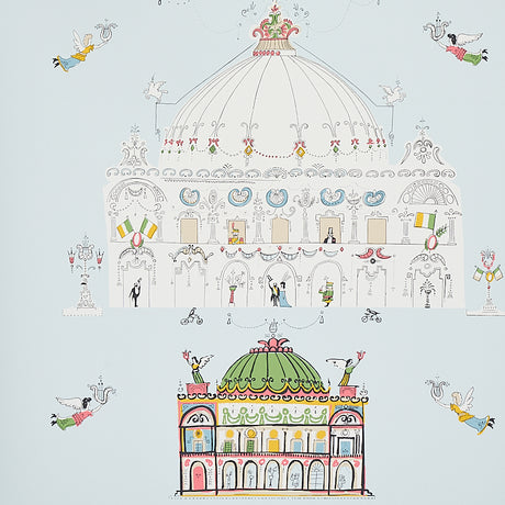 Schumacher Opera Sky Wallpaper - Eade's Wallpaper