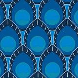 Schumacher Dawnridge Peacock Wallpaper