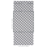 Schumacher Gotham Swing Charcoal Wallpaper