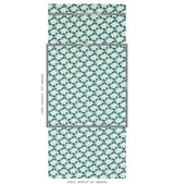 Schumacher Gotham Swing Sage Wallpaper