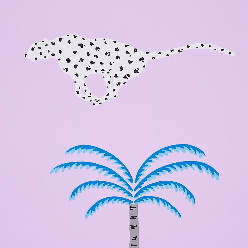 Schumacher A Wild Desert Dream Orchid Wallpaper