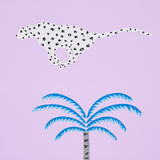 Schumacher A Wild Desert Dream Orchid Wallpaper