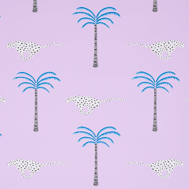Schumacher A Wild Desert Dream Orchid Wallpaper