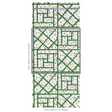 Schumacher Fancy Beast Safari Green/Ivory Wallpaper