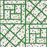 Schumacher Fancy Beast Safari Green/Ivory Wallpaper