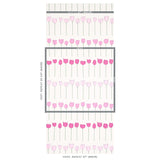 Schumacher Edie Pink Ladies Wallpaper