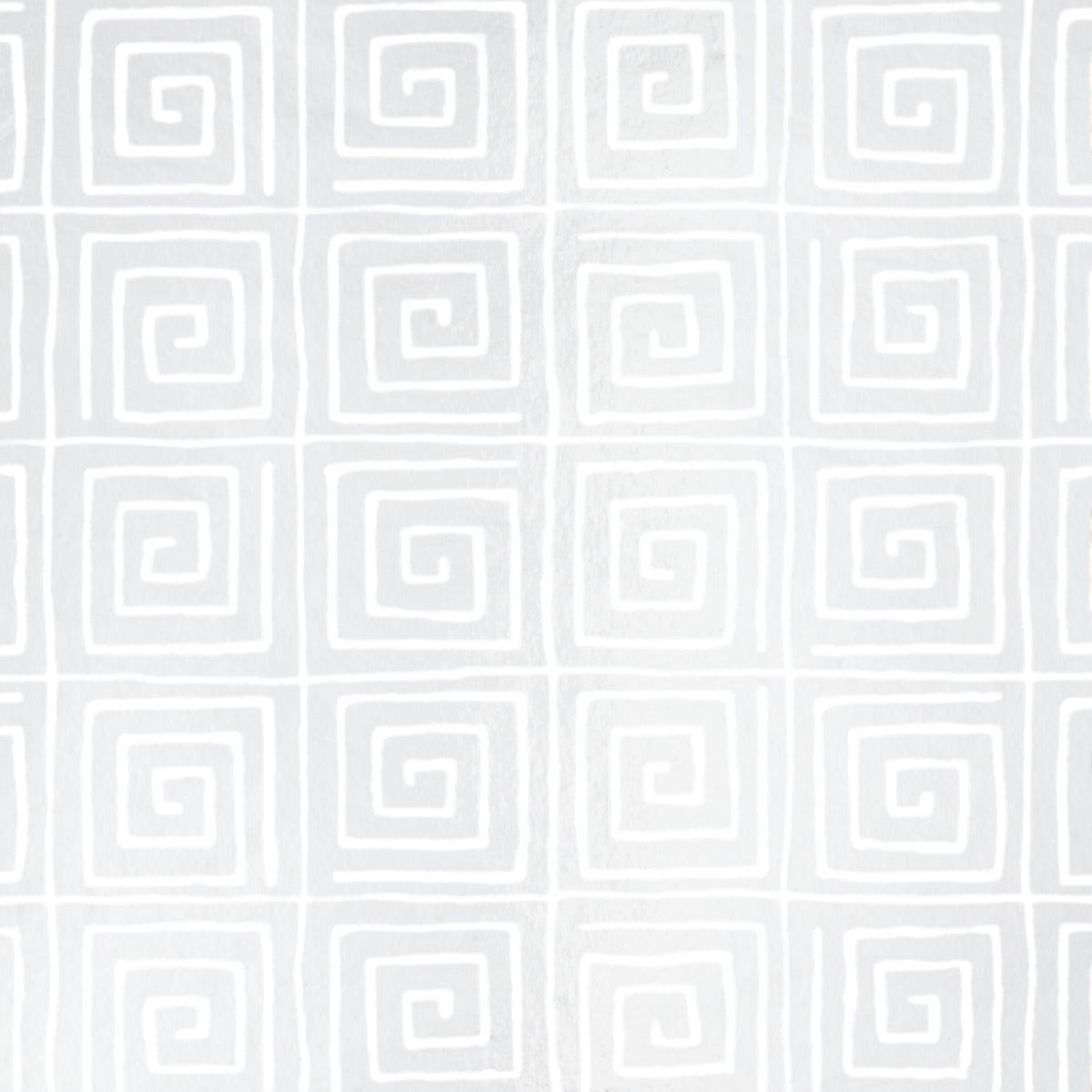 Schumacher Trousdale Metallic Platinum Blanc Wallpaper - Eade's Wallpaper