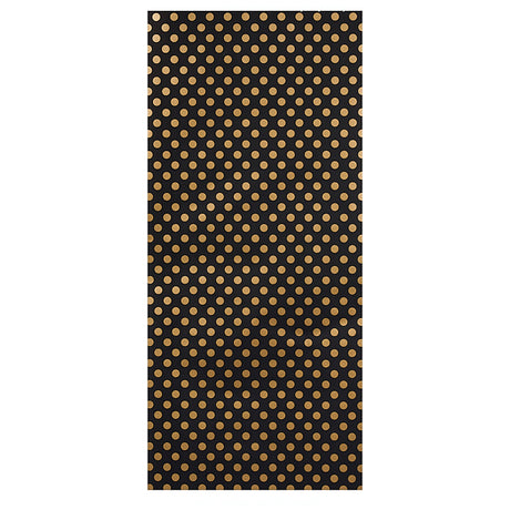 Schumacher Lady Black & Gold Wallpaper