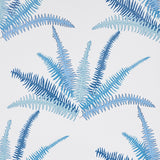 Schumacher Canyon Ferns Lagoon Wallpaper
