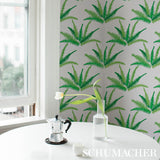 Schumacher Canyon Ferns Jungle Wallpaper