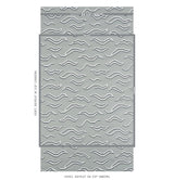 Schumacher Kata Sisal Mineral Wallpaper