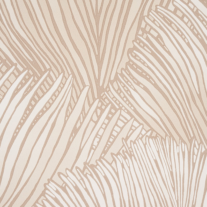 Schumacher Fondale Ivory Wallpaper