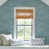 Schumacher Fondale Aqua Wallpaper