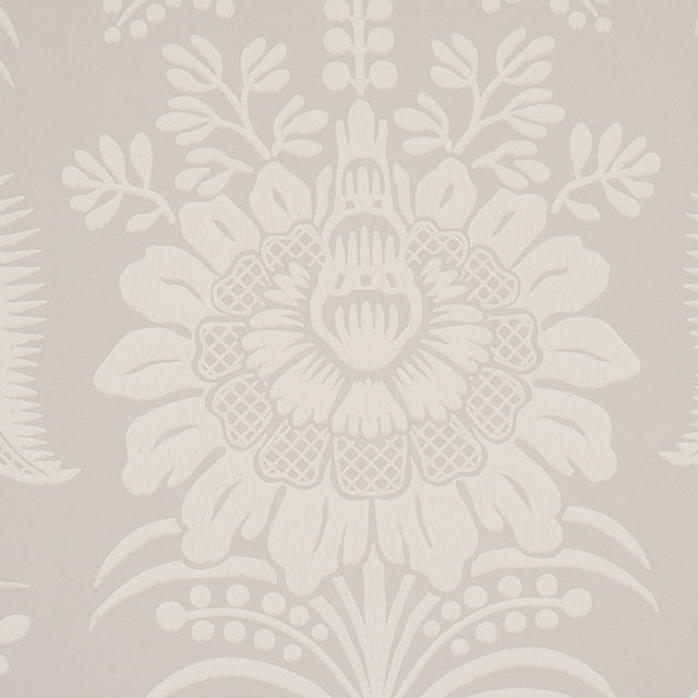 Schumacher 5012721 GRETA in GREY Wallpaper - NEW TRADITIONAL