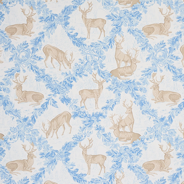 Schumacher Woburn Meadow Ice Wallpaper - Eade's Wallpaper
