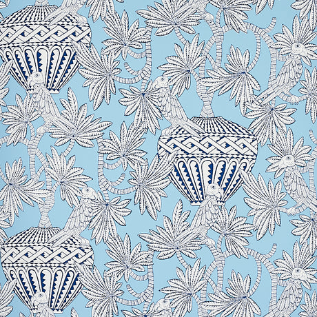 Schumacher Santarem Sky Wallpaper - Eade's Wallpaper