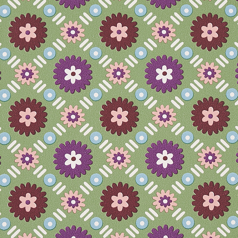 Schumacher Larissa Jade Wallpaper - Eade's Wallpaper