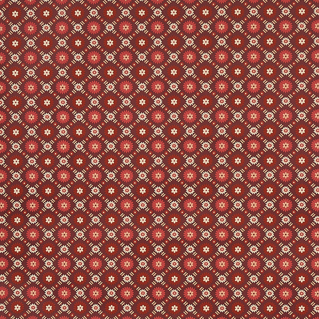 Schumacher Larissa Burgundy Wallpaper - Eade's Wallpaper