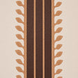 Schumacher 5012850 ETRUSCAN STRIPE in BROWN Wallpaper - CABA