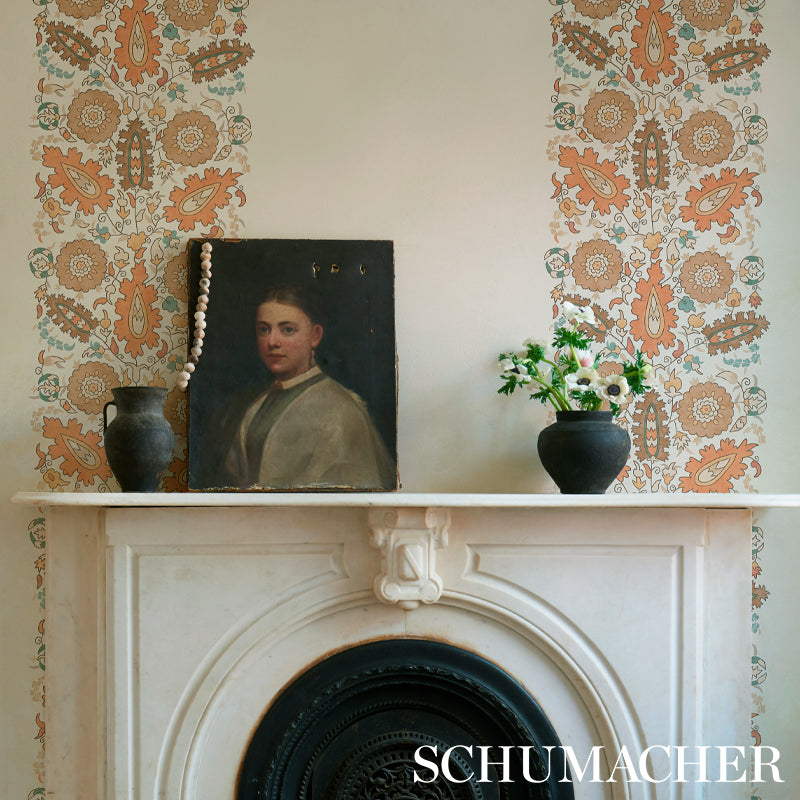 Schumacher Anatolia Autumn Wallpaper