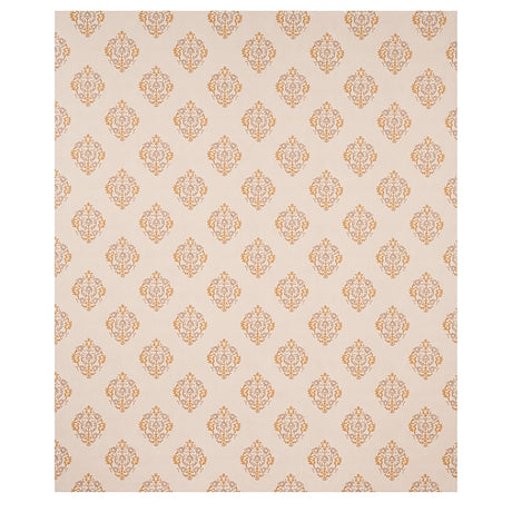Schumacher Constantine Natural & Ocher Wallpaper