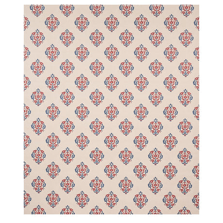 Schumacher Constantine Red & Blue Wallpaper