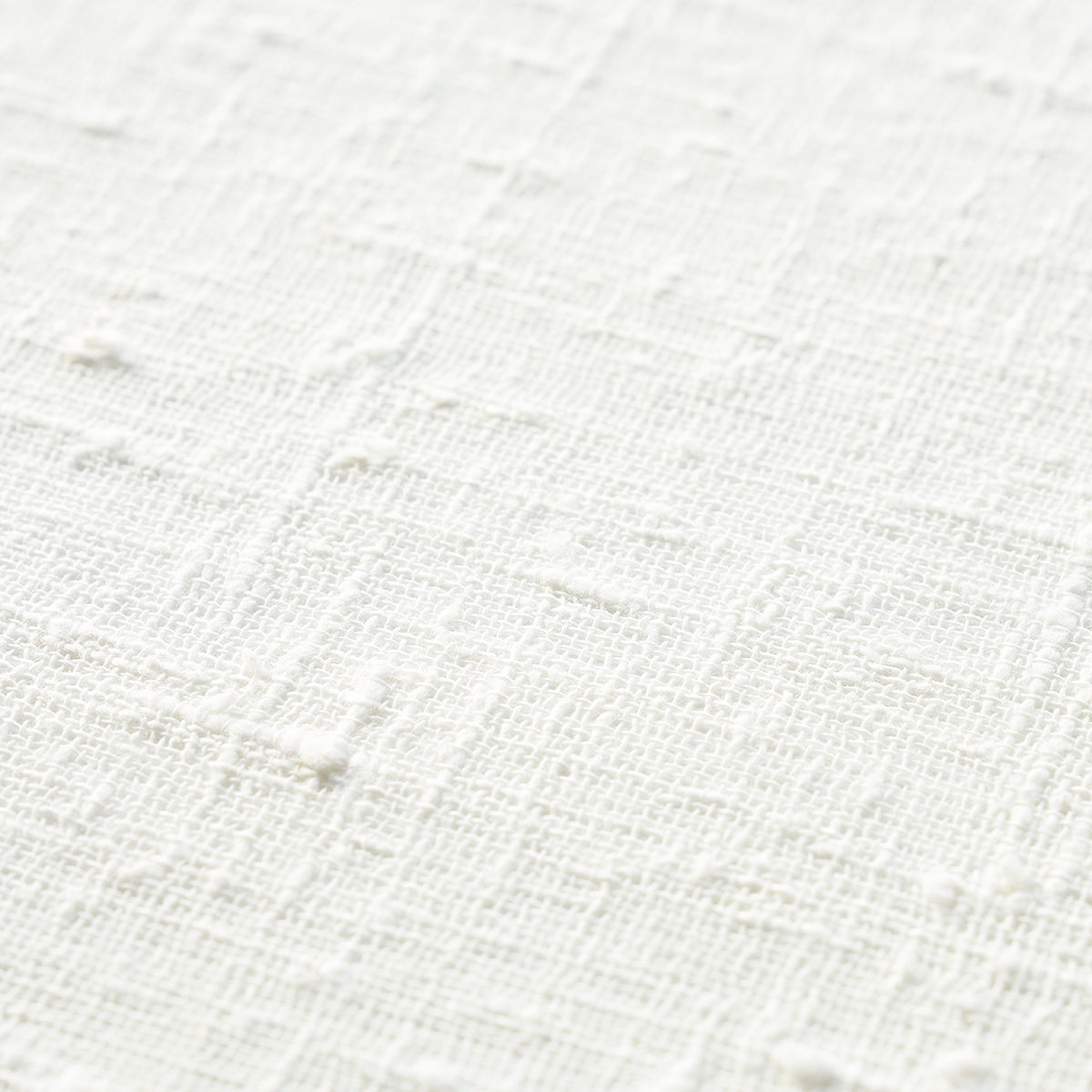 Schumacher Linen Bark White Wallpaper - Eade's Wallpaper