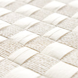 Schumacher Textured Check White Wallpaper - Eade's Wallpaper