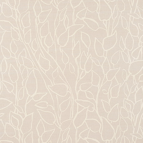 Schumacher Solandra Vine Sisal Grey Wallpaper - Eade's Wallpaper