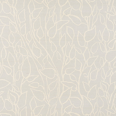 Schumacher Solandra Vine Sisal Sky Wallpaper - Eade's Wallpaper