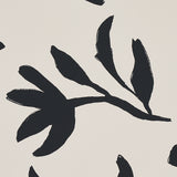 Schumacher Laurel Black Wallpaper - Eade's Wallpaper