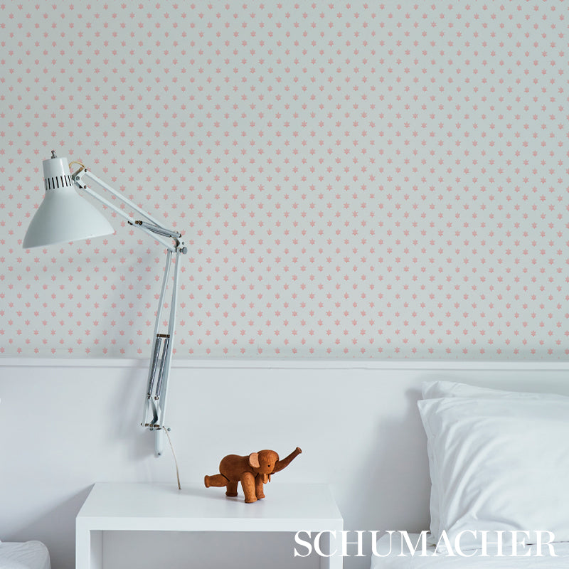 Schumacher 5013144 ASTRAL in PINK Wallpaper - HOBE ERWIN