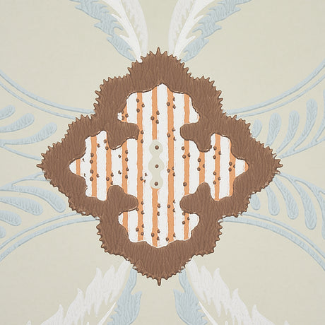 Schumacher 5013150 FRONT WALTZ in SAGE Wallpaper - WALLFLOWE