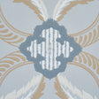 Schumacher 5013152 FRONT WALTZ in LIGHT BLUE Wallpaper - WAL