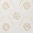Schumacher 5013162 HIVE BLOOM in SAND Wallpaper - HOBE ERWIN