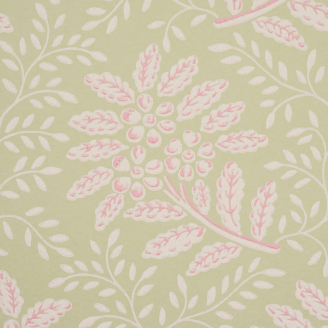 Schumacher 5013170 SECRET GARDEN in GREEN Wallpaper - HOBE E