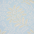 Schumacher 5013171 SECRET GARDEN in LIGHT BLUE Wallpaper - H