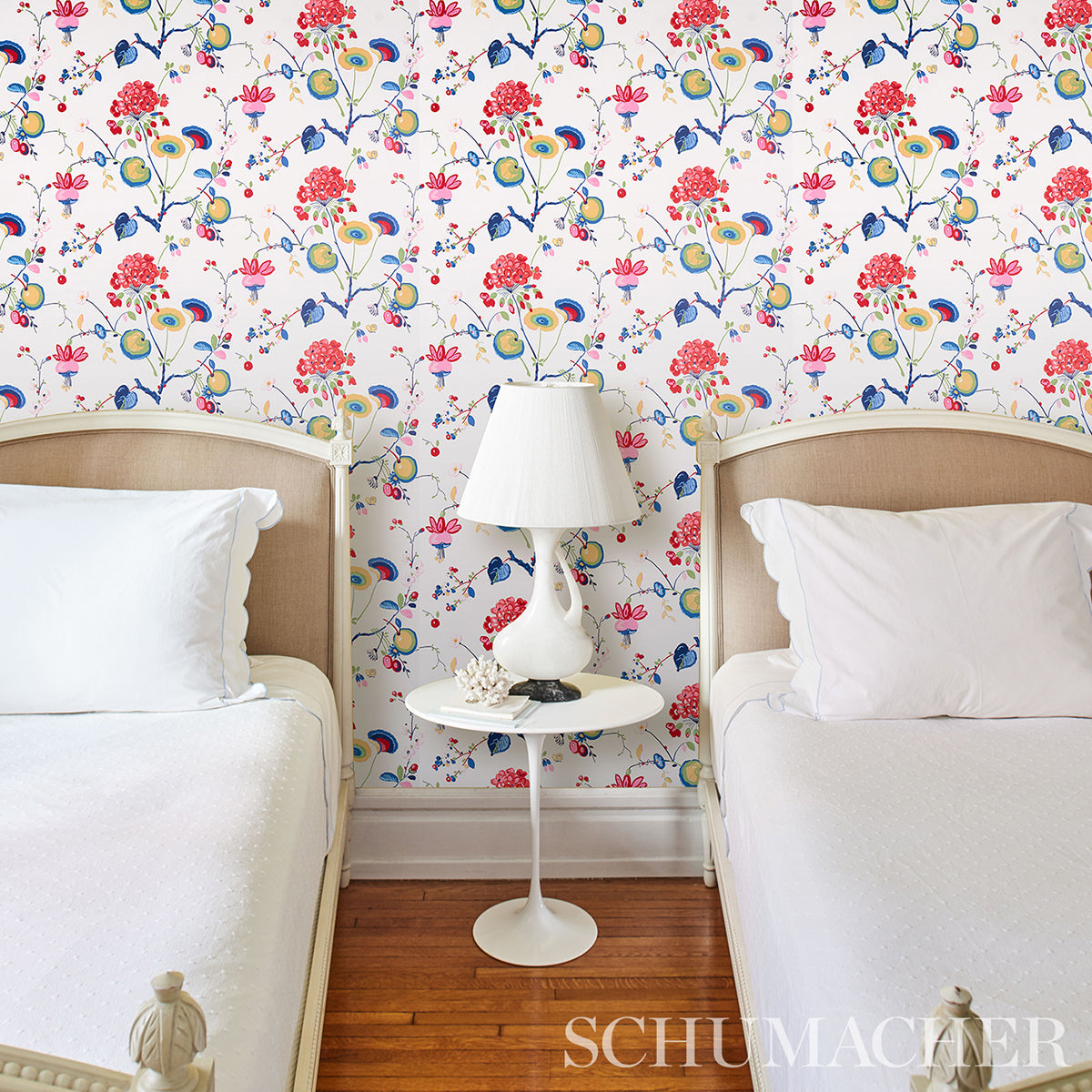 Schumacher Vasily Multi Wallpaper