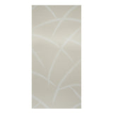 Schumacher Deco Palms Ivory On Natural Wallpaper