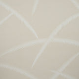Schumacher Deco Palms Ivory On Natural Wallpaper