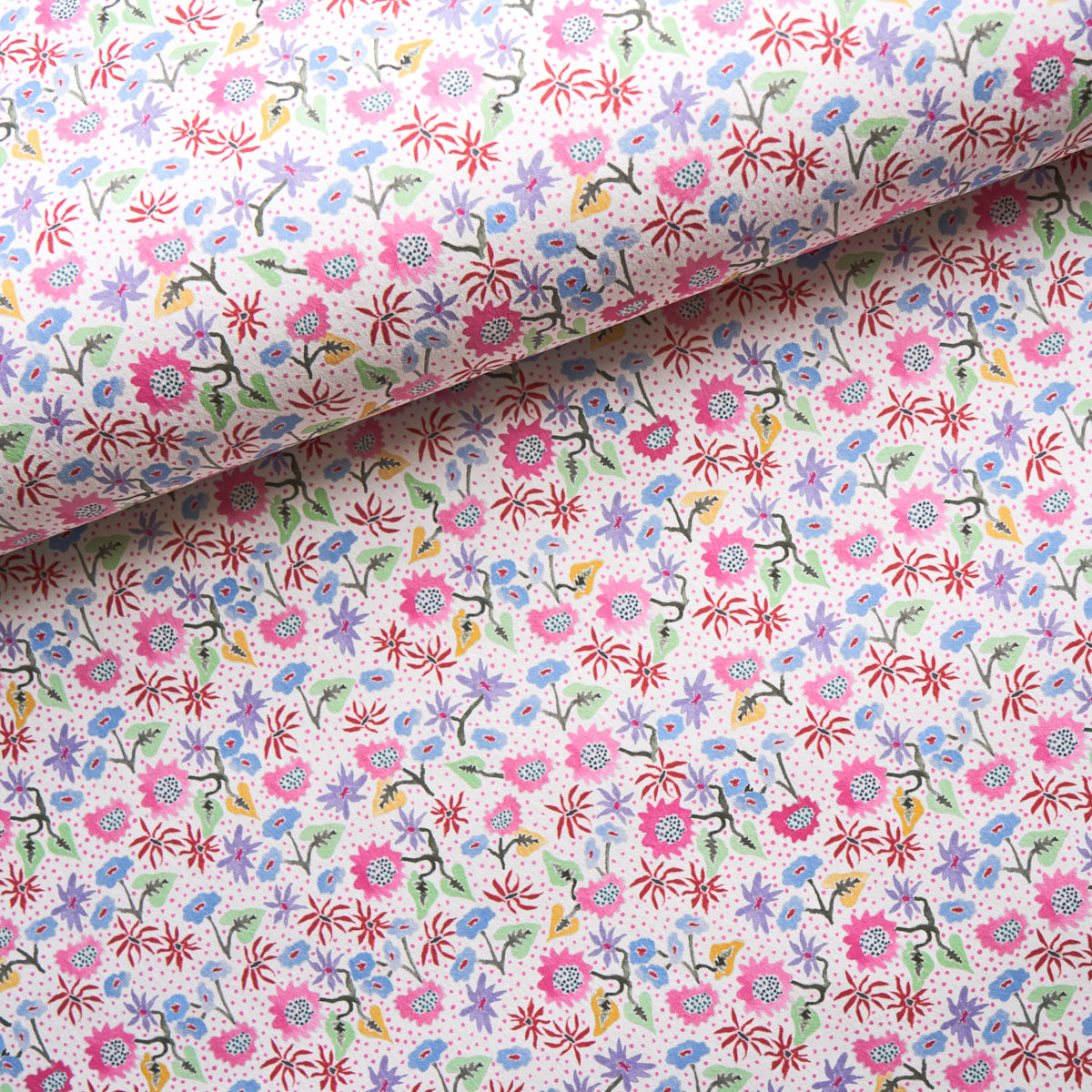 Schumacher Calico Sprezzatura Wallpaper