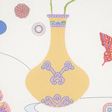 Schumacher Fantasia Formosa Ivory Wallpaper