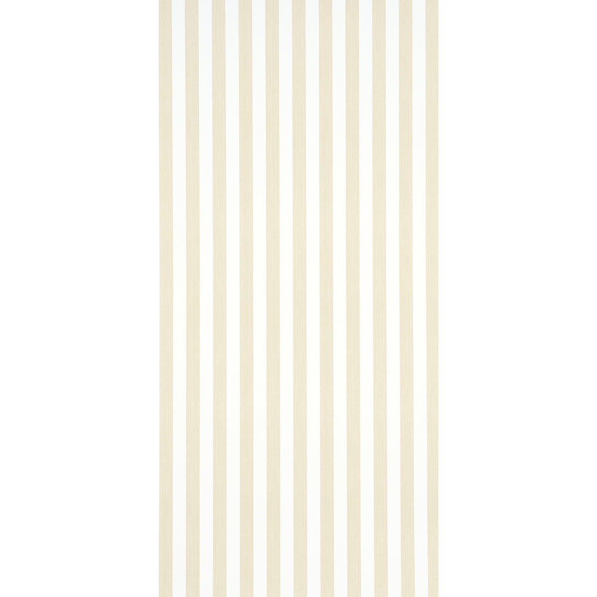 Schumacher Edwin Stripe Medium Straw Wallpaper