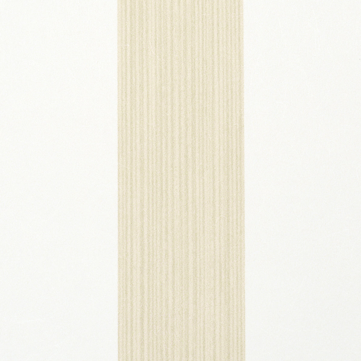 Schumacher Edwin Stripe Medium Straw Wallpaper