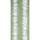 Schumacher White Lotus Soft Green Wallpaper