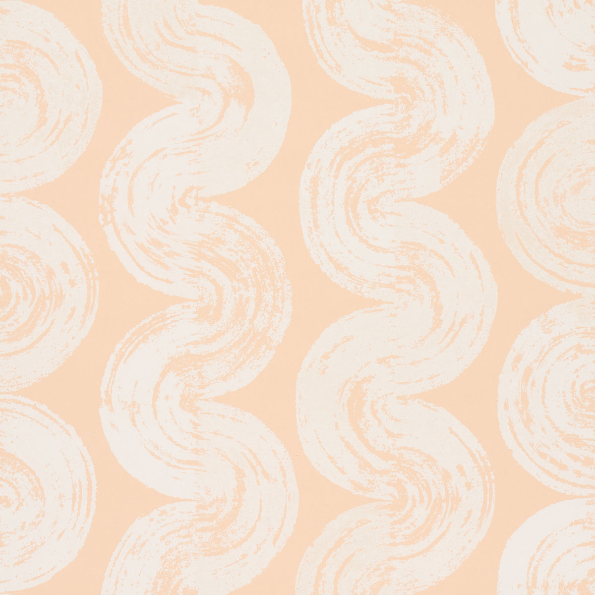 Schumacher 1975 Light Peach Wallpaper