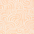 Schumacher New Beat Light Peach Wallpaper - Eade's Wallpaper