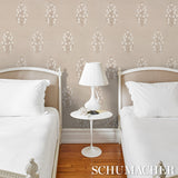 Schumacher Josepha Sisal Neutral Wallpaper