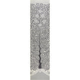 Schumacher Kayon Sisal Panel Black Wallpaper